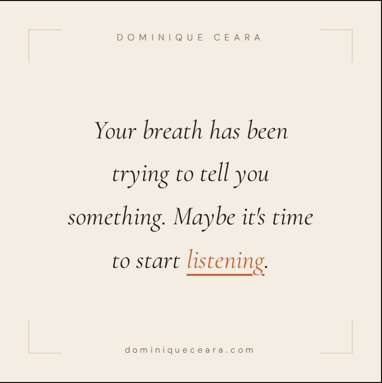 The pattern your breath reveals