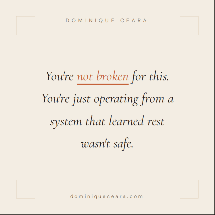 Why you sabotage rest before it can restore you