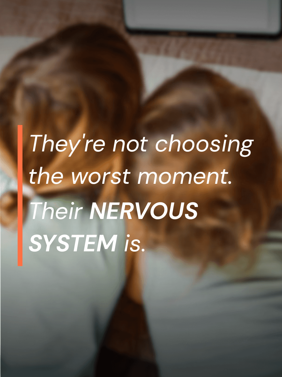 Why your child's neediness peaks right when you're empty